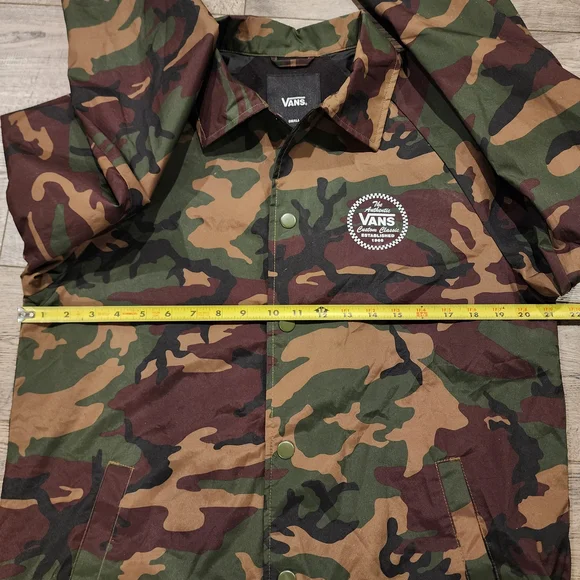 Vans Camo Windbreaker Jacket Men’s Small Lightweight - Picture 6 of 8